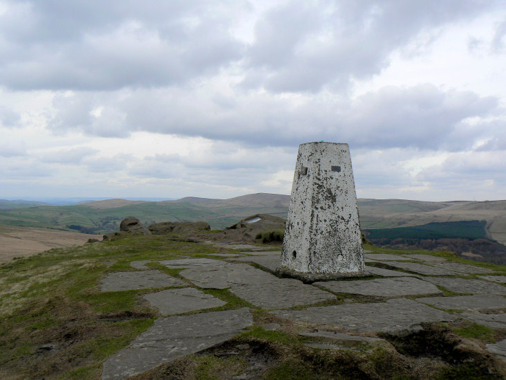 Shutlingsloe trig Shutlingsloe trig